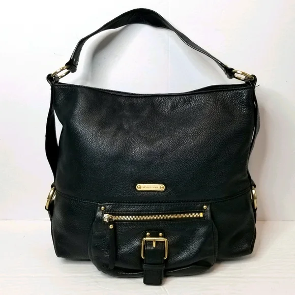 Michael kors pebble Leather shoulder bag - Picture 1 of 11